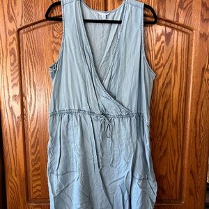 No Boundaries Light Blue Maxi Dress
